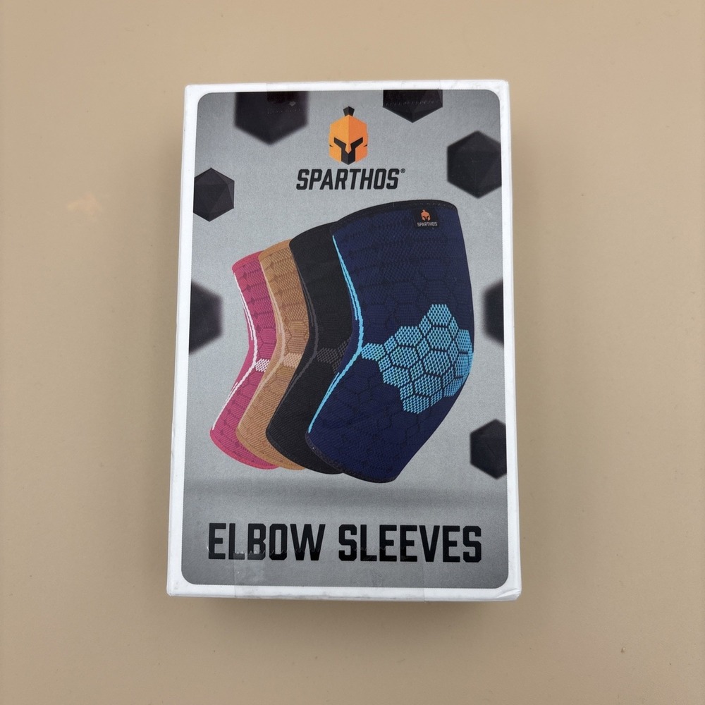 Sparthos Knee Compression Sleeves (Pair) – Joint Protection and Support XL